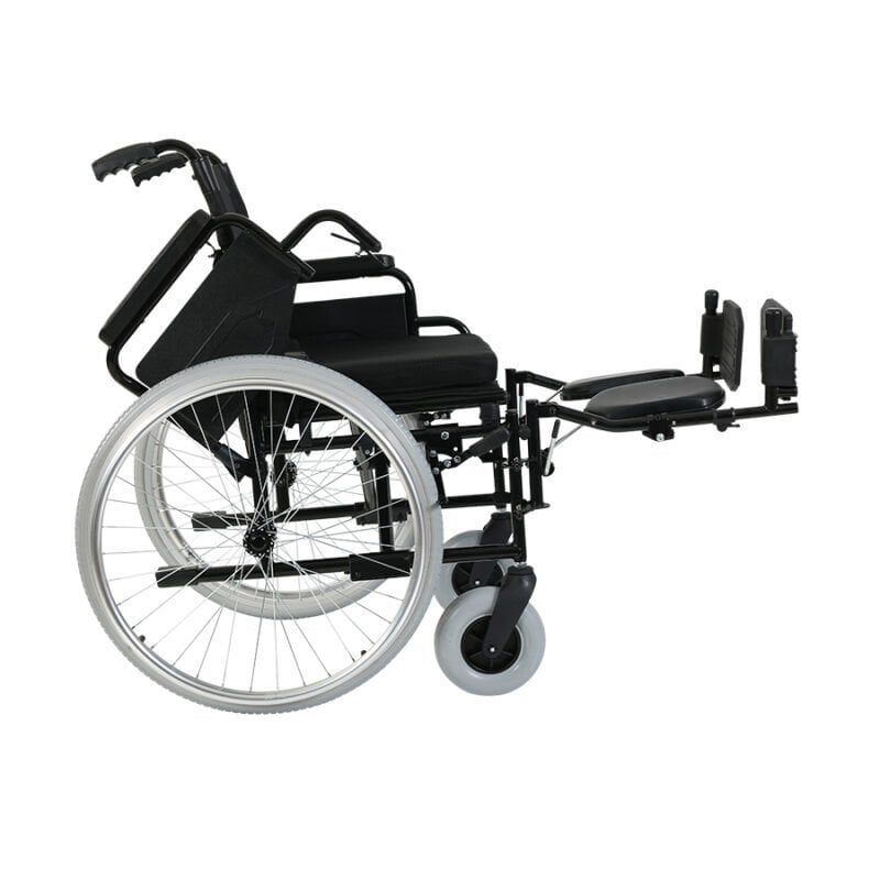 Ayakları Kalkan Kolları Çıkan Özellikli Tekerlekli Sandalye