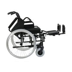 Ayakları Kalkan Kolları Çıkan Özellikli Tekerlekli Sandalye