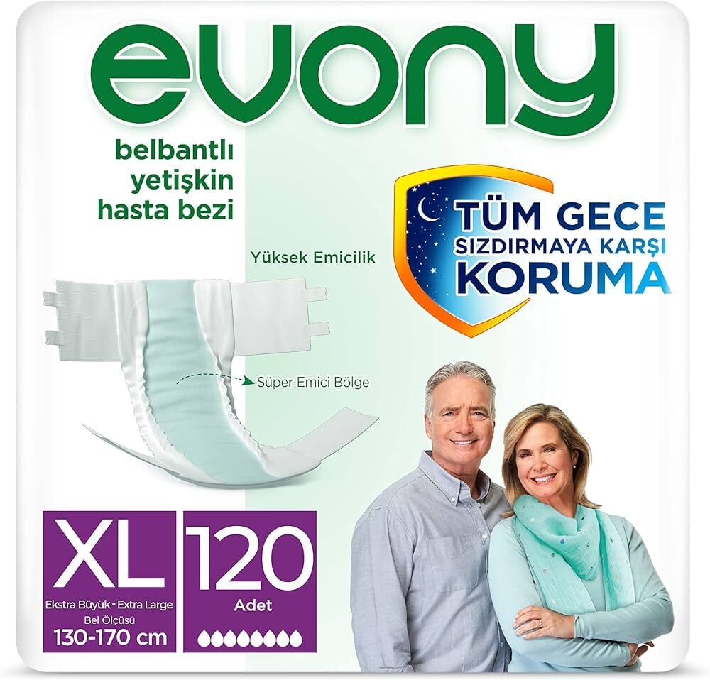 Evony Belbantlı Yetişkin Hasta Bezi XL