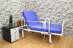 2 Motorlu Demir Korkuluklu Hasta Yatağı 151