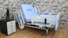 Full ABS 2 Motorlu Hasta Karyolası Derin Korkuluklu