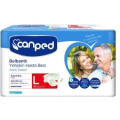 Canped Belbantlı Bez L 30LU