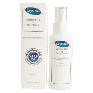 Crystalin Dezenfektan Sprey 100 ml