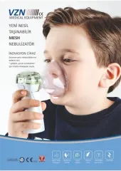 Vzn Yeni Nesil Taşınabilir Mesh Nebülizatör YS35